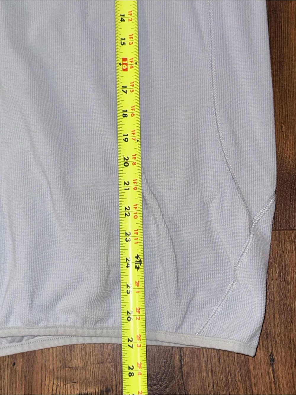 Columbia Light Gray Half-Zip Fleece Pullover with Dark Trim - Picture 9 of 10